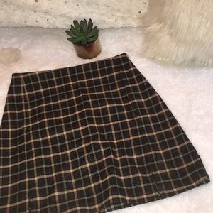 Plaid Mini Skirt Super Cute Perfect Fit‼️